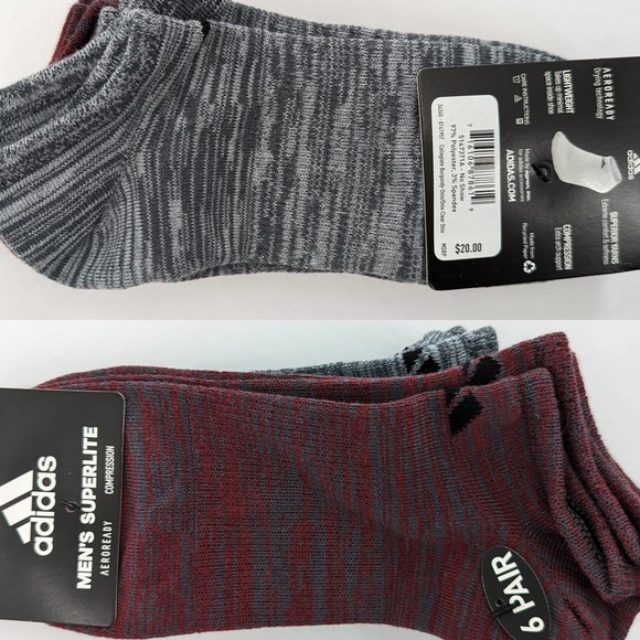 adidas Underwear & Socks Adidas Mens Superlite Compression Socks No